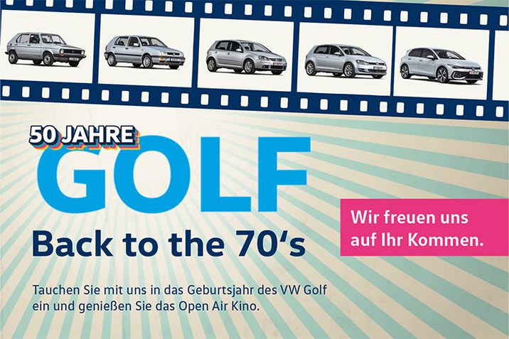 50 Jahre VW Golf - Open Air Kino 2024