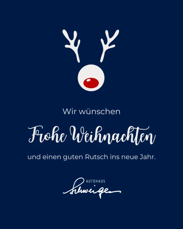 🎄✨ Wir wünschen all unseren Kundinnen und Kunden frohe Weihnachten, entspannte Feiertage und einen großartigen Start ins neue Jahr!⁠ ⁠ Danke für euer Vertrauen und die gemeinsamen Momente in 2025 – wir freuen uns schon jetzt auf alles, was 2026 für uns bereithält. 🧡✨⁠ ⁠ ⁠ ❗️ Vom 24.12.2025 bis einschließlich 06.01.2026 machen wir eine kleine Weihnachtspause! Im Notfall kontaktiert bitte die Mobilitätsgarantie.⁠ Für Camper/Nutzfahrzeuge und VW Pkw: 0043 18 66 66⁠ Für Audi: 0043 18 66 06⁠ ⁠ Am 29. und 30. Dezember haben wir von 8 bis 12 Uhr und von 12.30 bis 17 Uhr für Notfälle geöffnet. ⁠ ⁠ ⁠ ⁠ #autohausschweiger #reutte #froheweihnachten